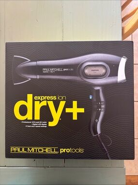 Paul Mitchell Pro Tools Express Ion Dry+ Hair Dryer new in box